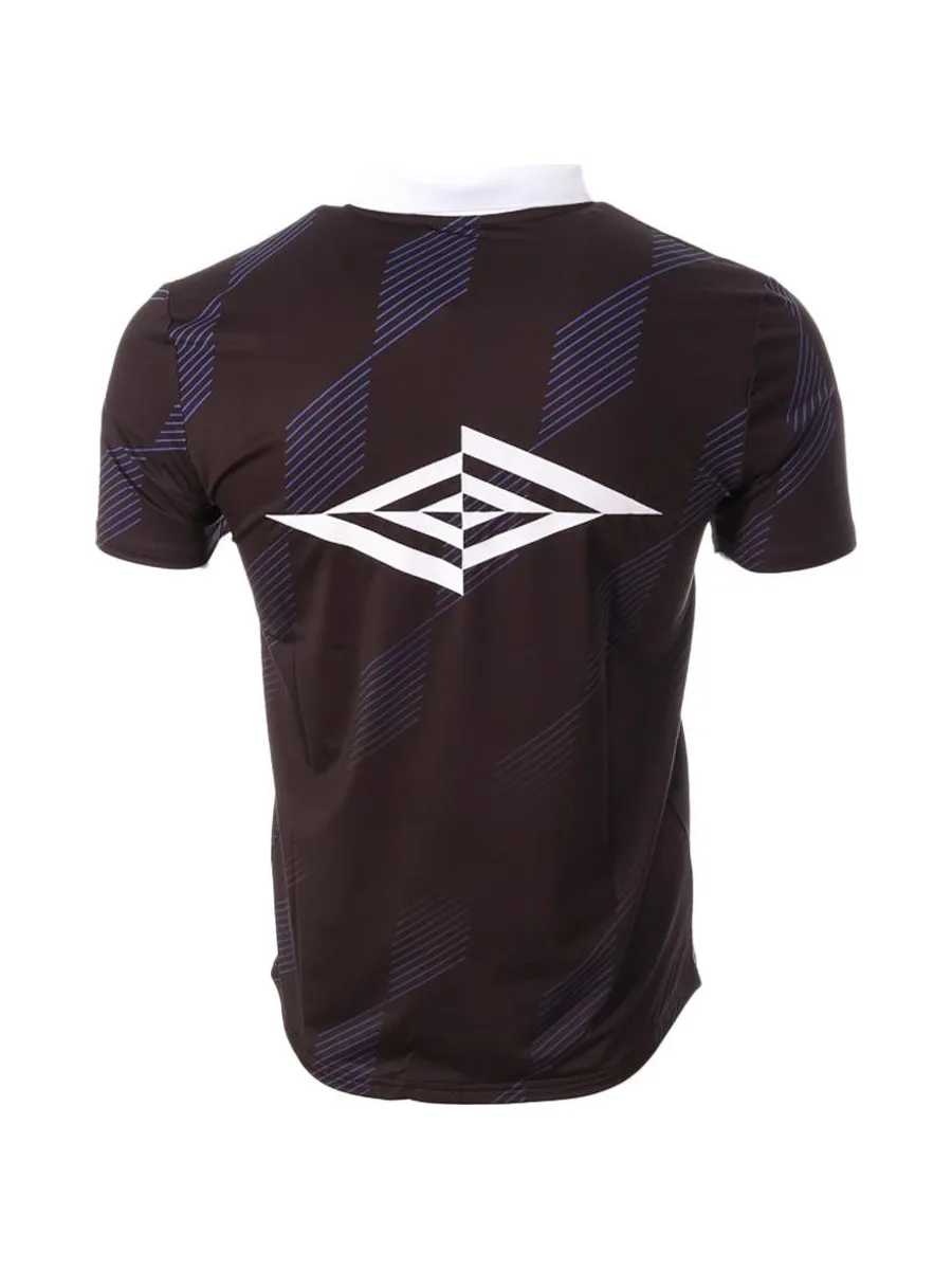 Polo Noir/Bleu Homme Umbro King 22e 3