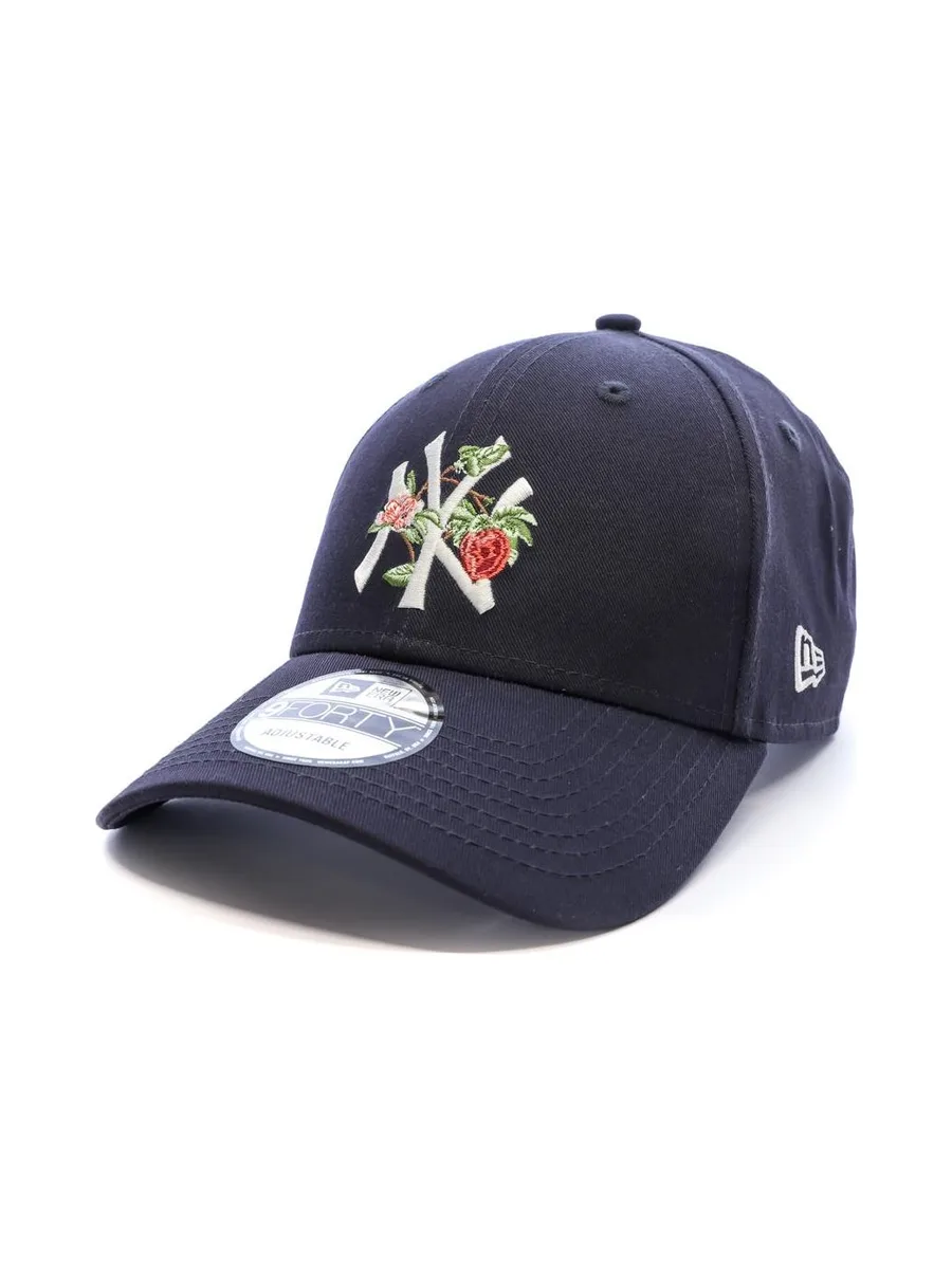Casquette Bleu Marine Fleuri Homme New Era New York Yankees 2