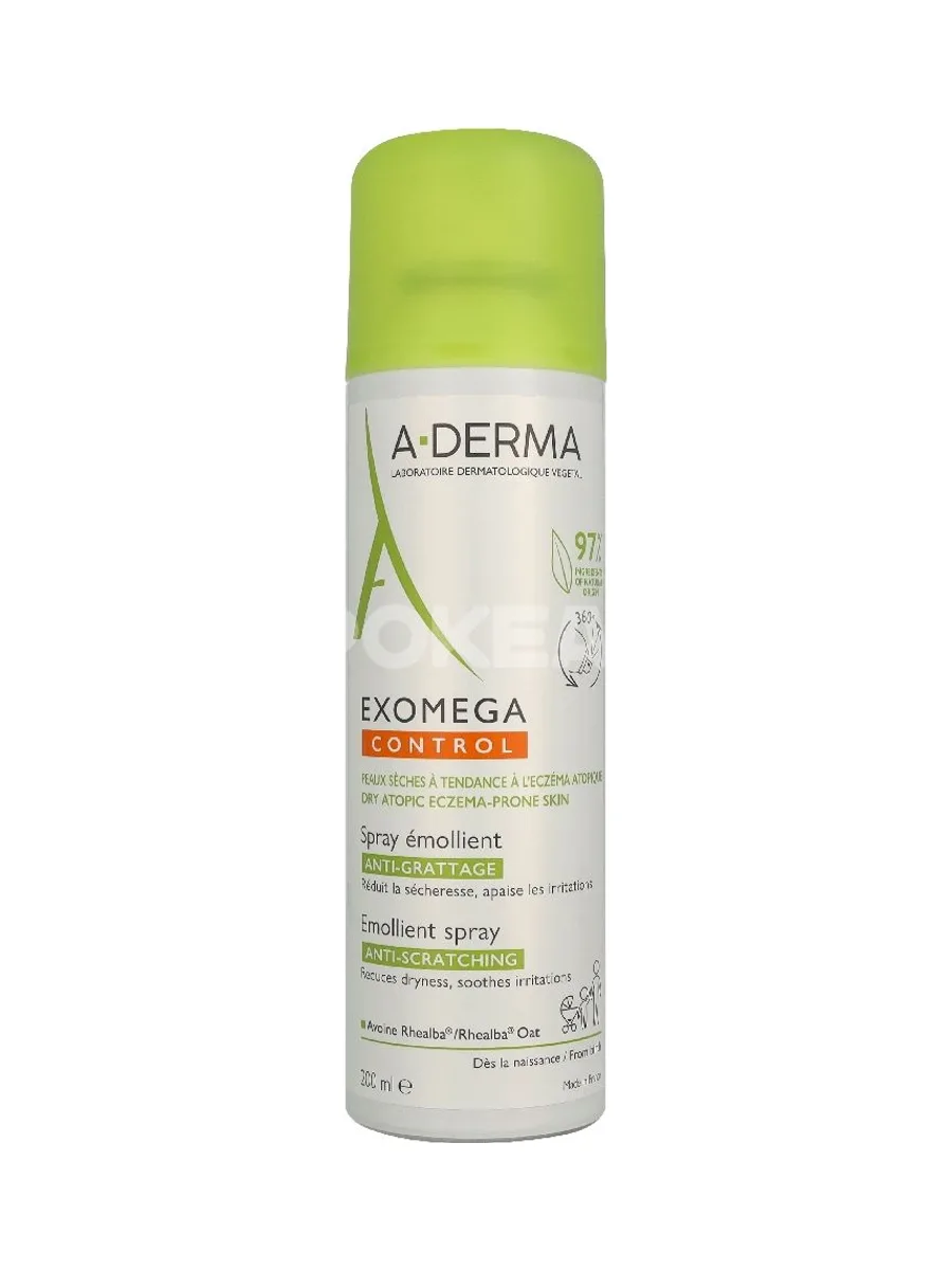 A-Derma Exomega Control Emollient Spray 200ml 1