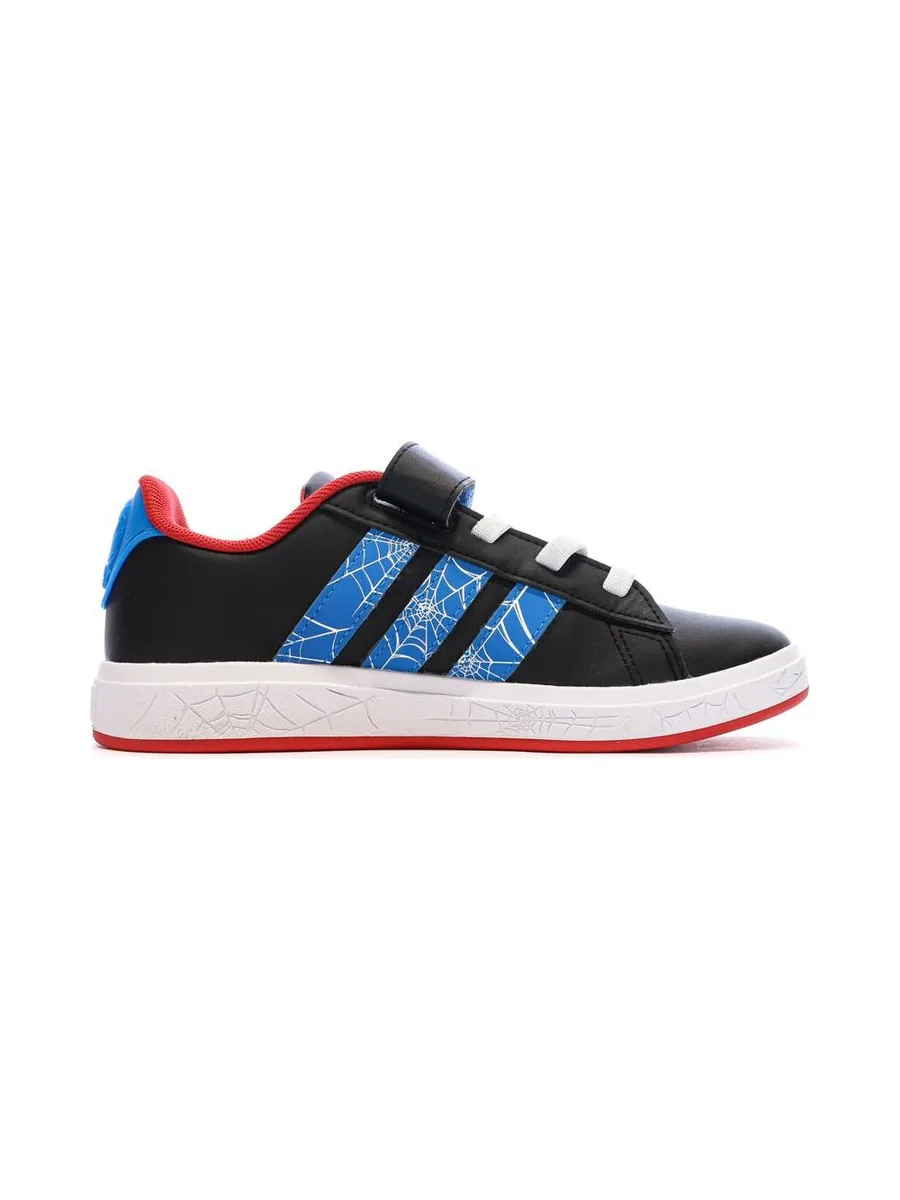 Baskets Noir Garçon Adidas Spider-man Grand Court 3