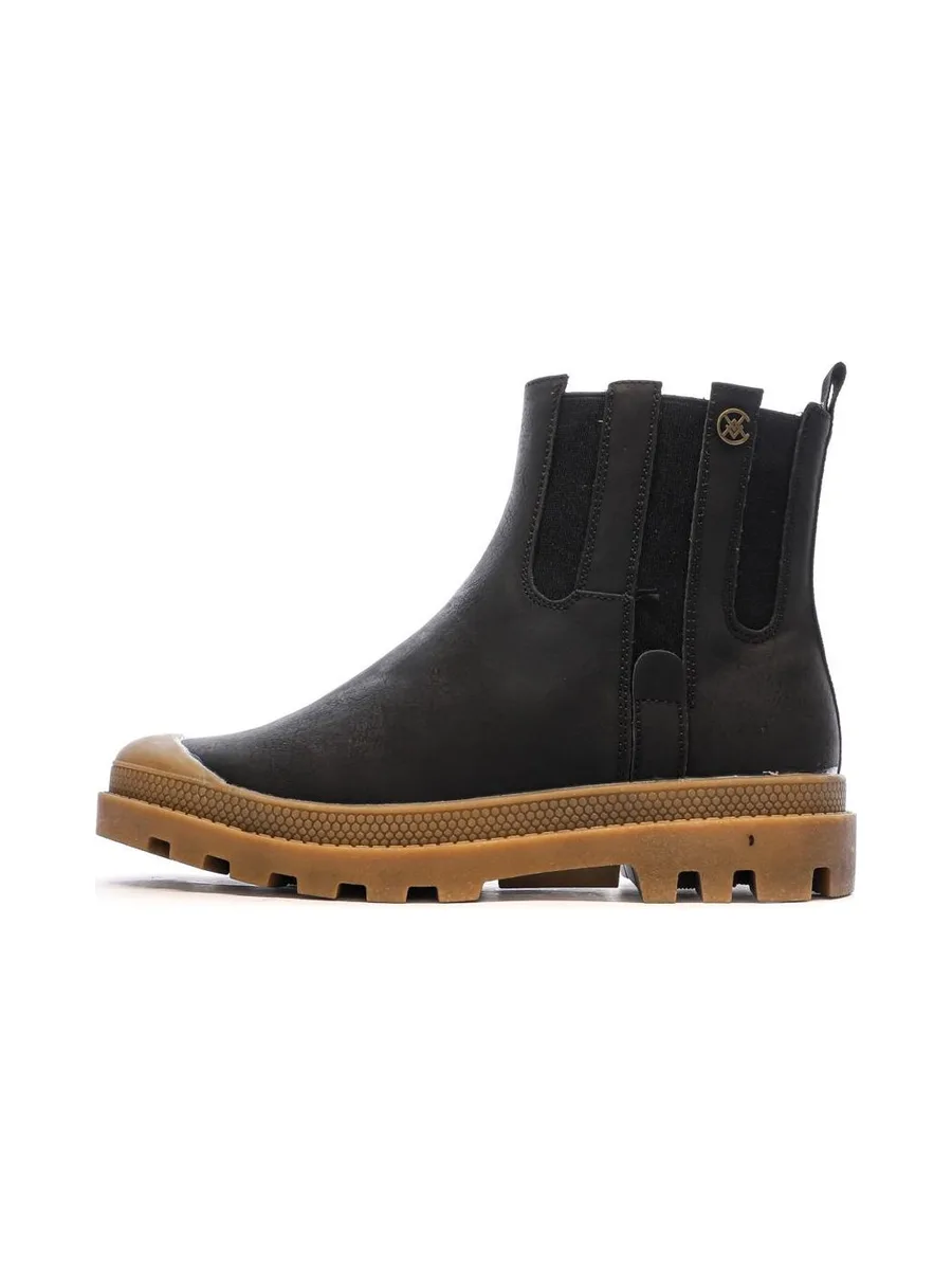 Bottines Noires Femme Chattawak NINA 2