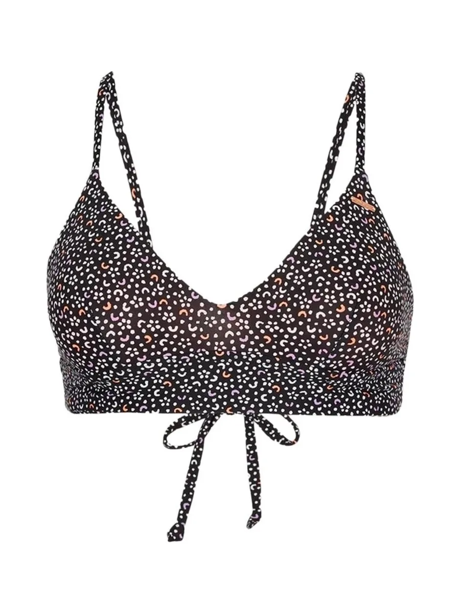 Haut de Maillot de bain Noir/Orange Femme O'Neill Wave 2