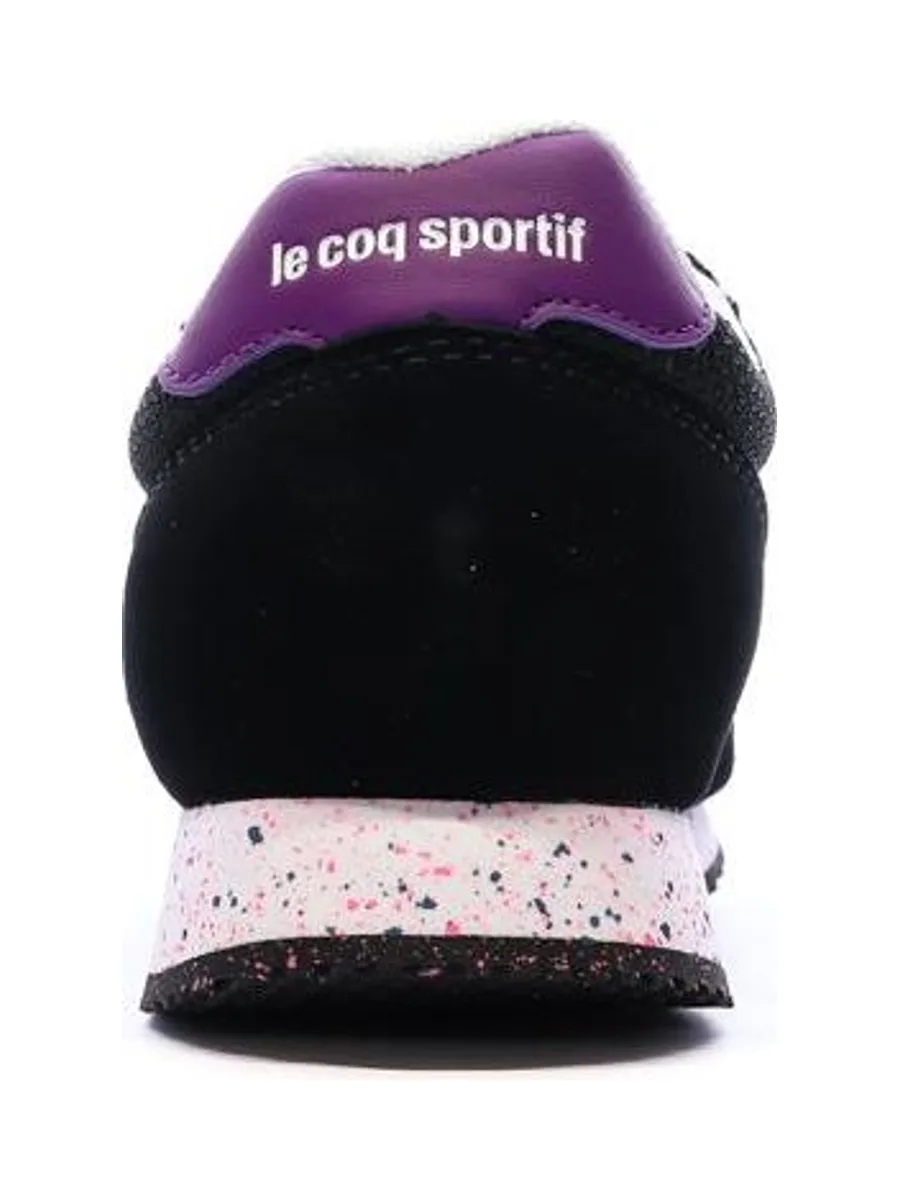 Baskets Noires Femme Le Coq Sportif Alpha 6
