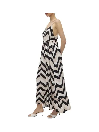 Robe Noir Femme Vero Moda Easy Joy 7/8 1