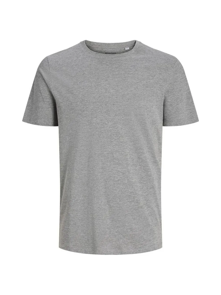 x3 T-Shirts Blanc/Gris/Noir Homme Jack & Jones Underwear 5