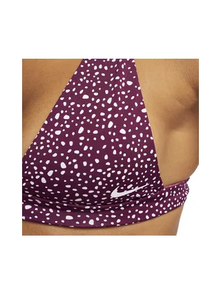 Haut de maillot de bain Violet Femme Nike Reversible Bralette 3