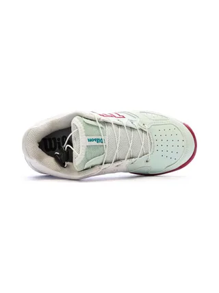 Chaussures de tennis Blanches/Bordeaux Junior Wilson Kaos 4