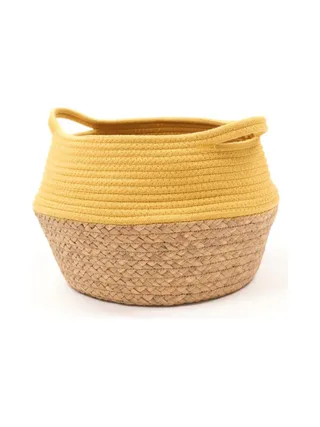 Panier Jaune/Paille Atmosphera Céladon 1