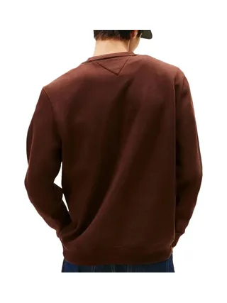 Sweat Marron Homme Tommy Hilfiger Reg Flag Crew 2