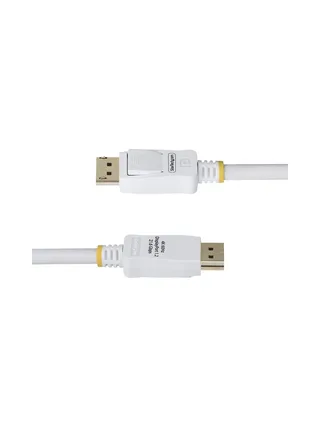 6ft White VESA Certified DP 1.2 Cable 3
