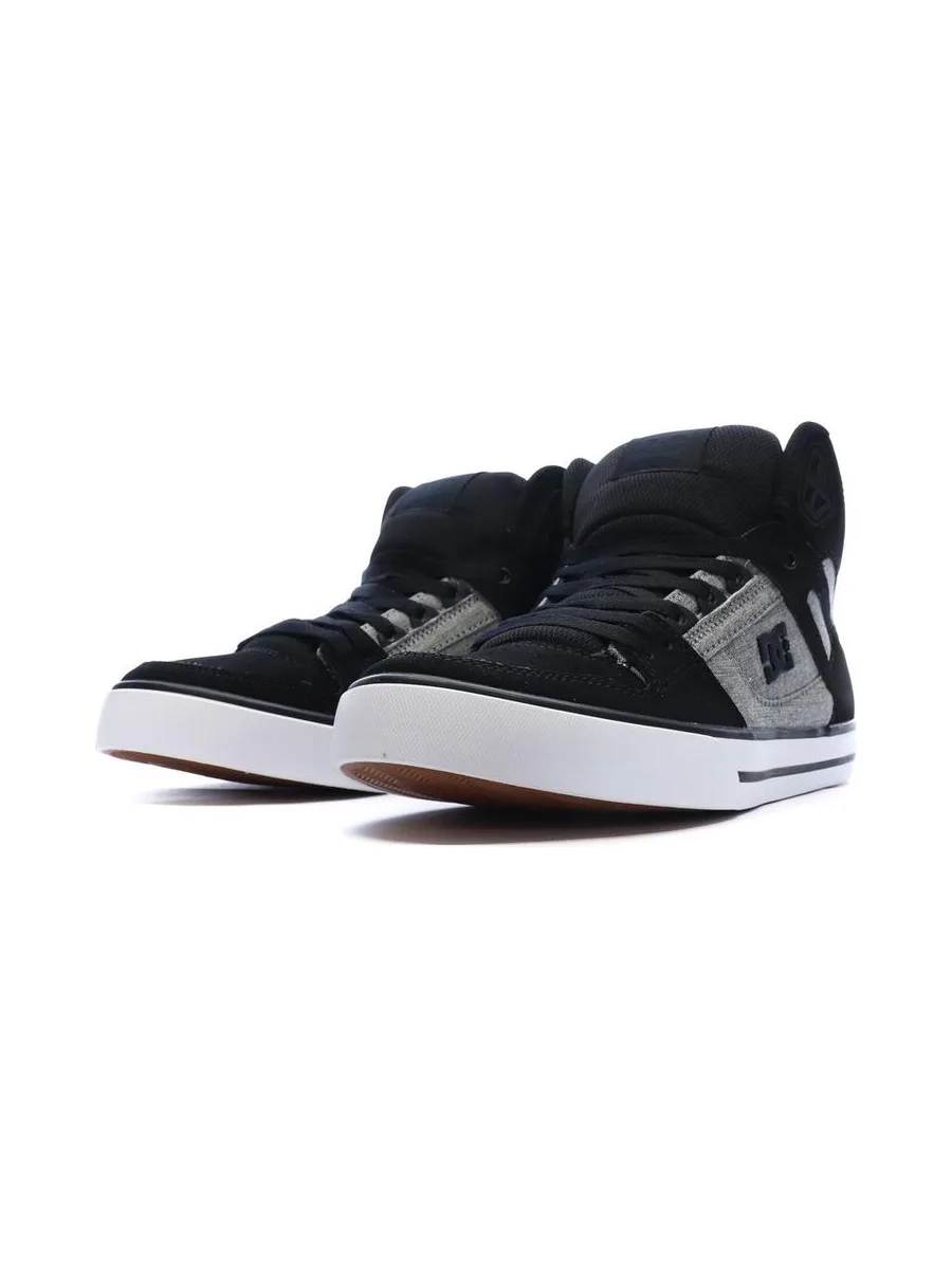 Baskets Noir/Gris Homme Dc shoes Pure 7