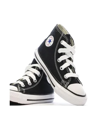 Baskets Noires/Blanches Garçon Converse Chuck Taylor All Star 7J231C 7