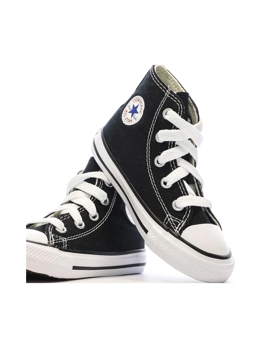Baskets Noires/Blanches Garçon Converse Chuck Taylor All Star 7J231C 8