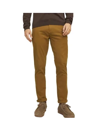 Pantalon fluide Marron Homme Jack & Jones Marco Fury 1