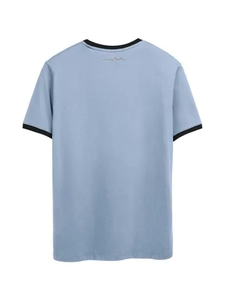 T-shirt Bleu/Marine Garçon Teddy Smith 61007493D 2
