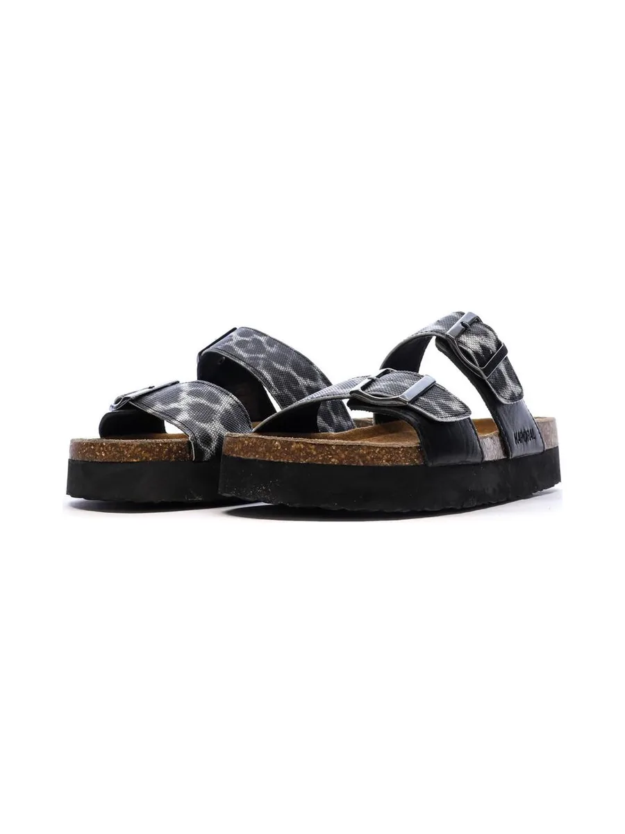 Sandales Noir Femme Kaporal Solinea 7