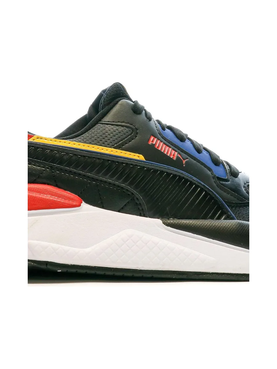 Baskets Blanche/Noir/Jaune Homme Puma X-ray 2 Square 8