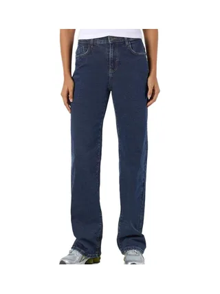 Jean Droit Bleu Foncé Femme Noisy May Landa 1