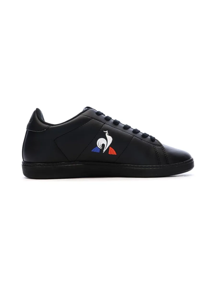 Baskets Noires Homme Le Coq Sportif Courtset 3