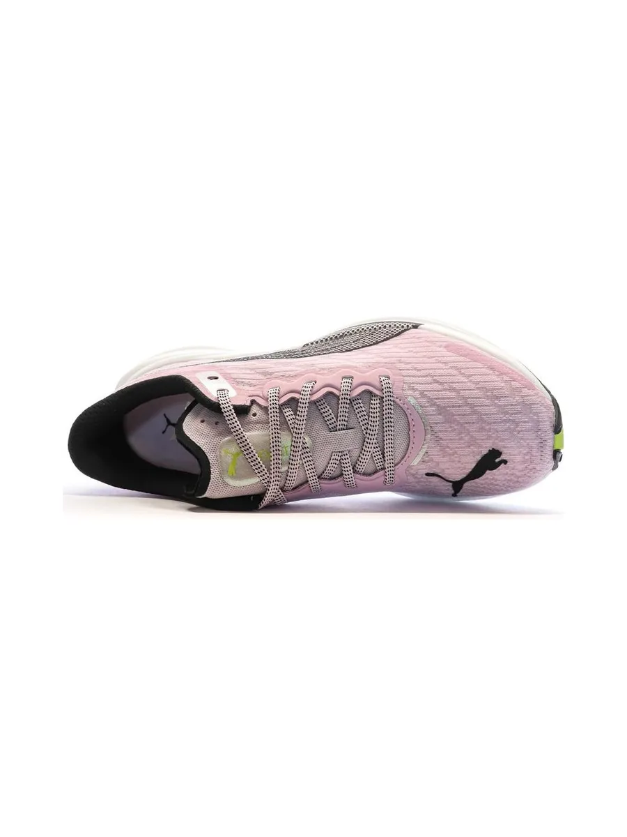 Chaussures de running Noires/Oranges Femme Puma Deviate Nitro 2 4