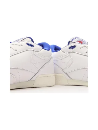 Baskets Blanches/Bleu Homme Reebok Vintage 7