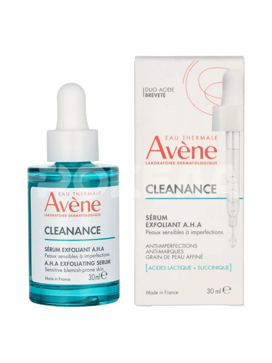 Avene A.H.A. Exfoliating Serum 30ml - Sensitive Blemish-Prone Skin 1