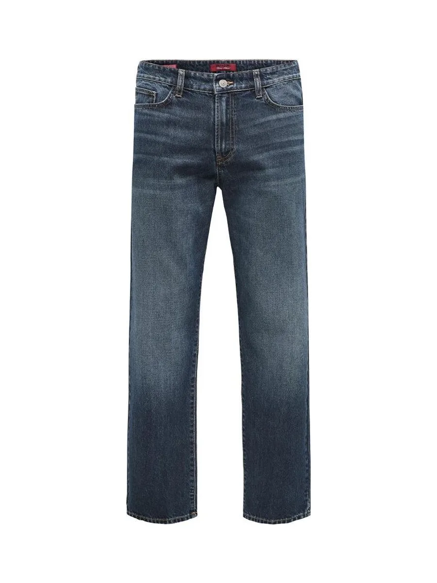 Jean Straight Bleu Foncé Homme Only & Sons Edge 2103 2