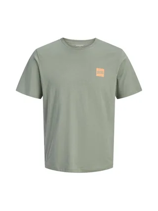 T-Shirt Vert Homme Jack & Jones Brandy 1