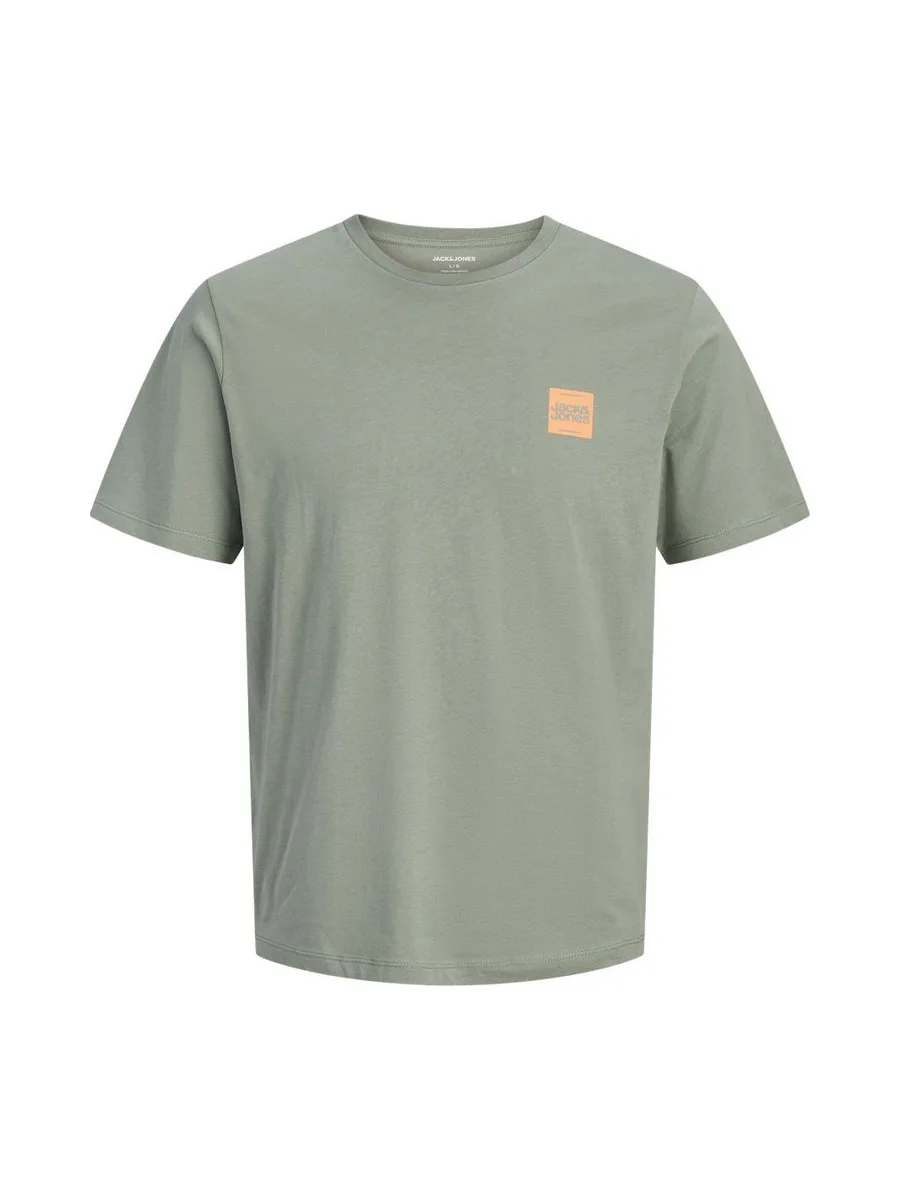 T-Shirt Vert Homme Jack & Jones Brandy 2