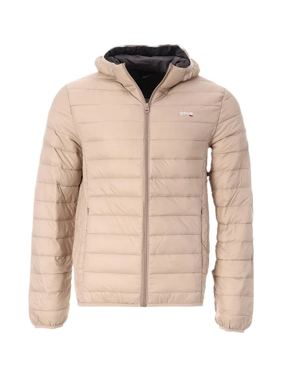 Doudoune Beige Homme Schott SILVERADORS 2