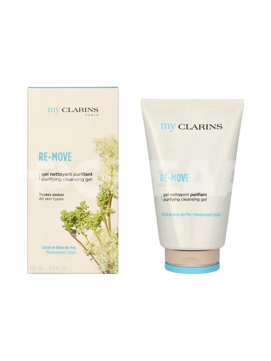 Clarins My Clarins Re-Move Purifying Cleansing Gel Meadowsweet Extract 125ml 1