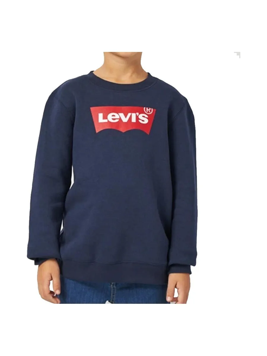 Sweat Marine Garçon Levi's Droit Batwing 1 2