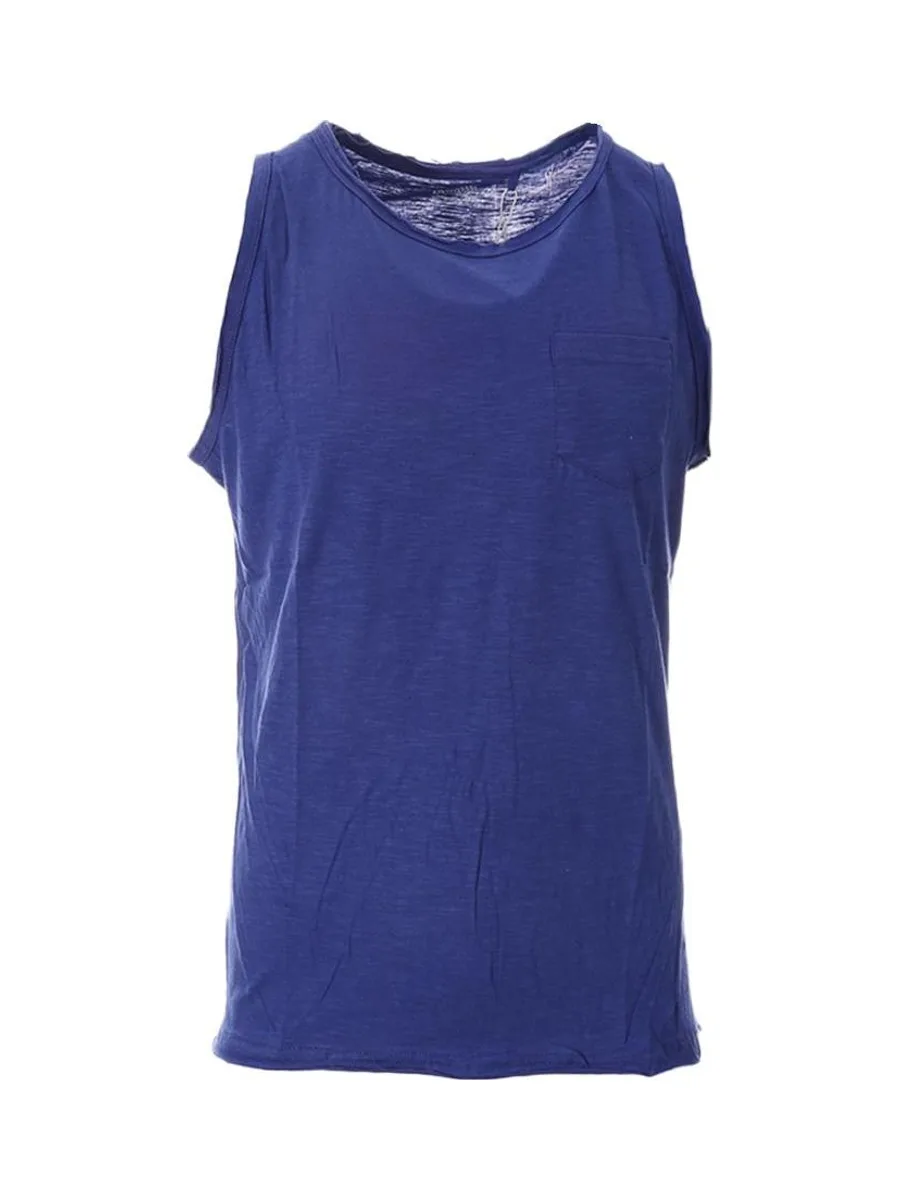 Débardeur Bleu Royal Homme Paname Brothers DYLAN 2