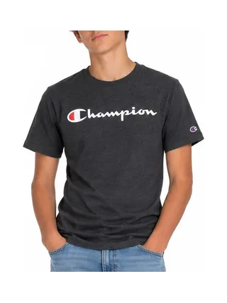 T-Shirt Gris Chiné Garçon Champion Signature 1
