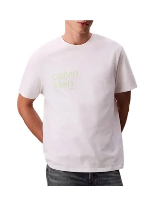 T-Shirt Blanc Homme Calvin Klein Jeans LV04RD810G 1