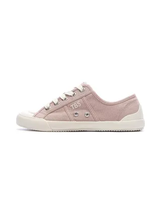 Chaussures en Toile Rose Pale Femme TBS OPIACE 1