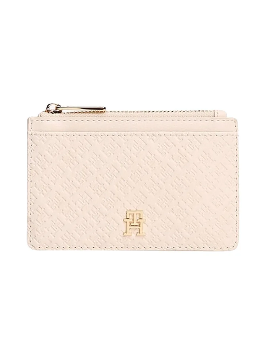 Porte-cartes Ecru Femme Tommy Hilfiger Long 2