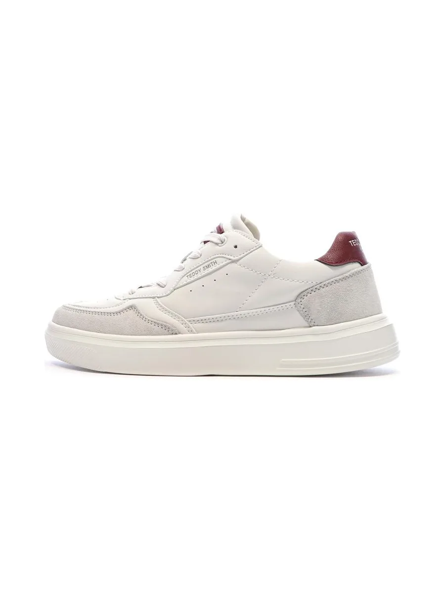 Baskets Blanches/Bordeaux Homme Teddy Smith 120004 2