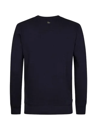 Sweat Noir/Ecru Homme Petrol Industries Neck 2