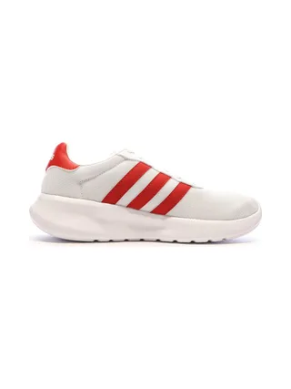 Baskets Blanches/Rouges Homme Adidas Lite Racer 3.0 2