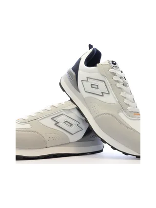 Baskets Blanc/Gris Homme Lotto Twenty 5 7