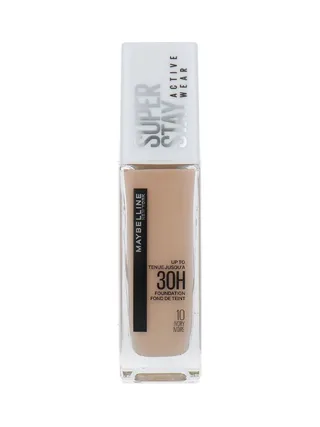 Fond de teint Gemey Maybellin New York SuperStay Active Wear 30H 10 Ivoire 1