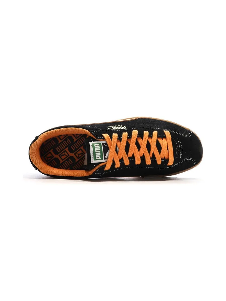 Baskets Noires/Oranges Homme Puma Delphin 5