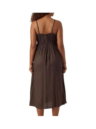 Robe Marron Femme Mamalicious Lelva 2