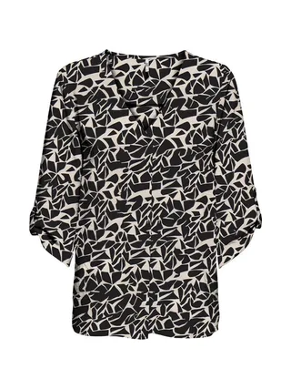 Blouse Beige/Noir Femme JDY DIVYA 1