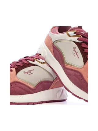 Baskets Rose/Beige Femme Pepe jeans Marlon 7