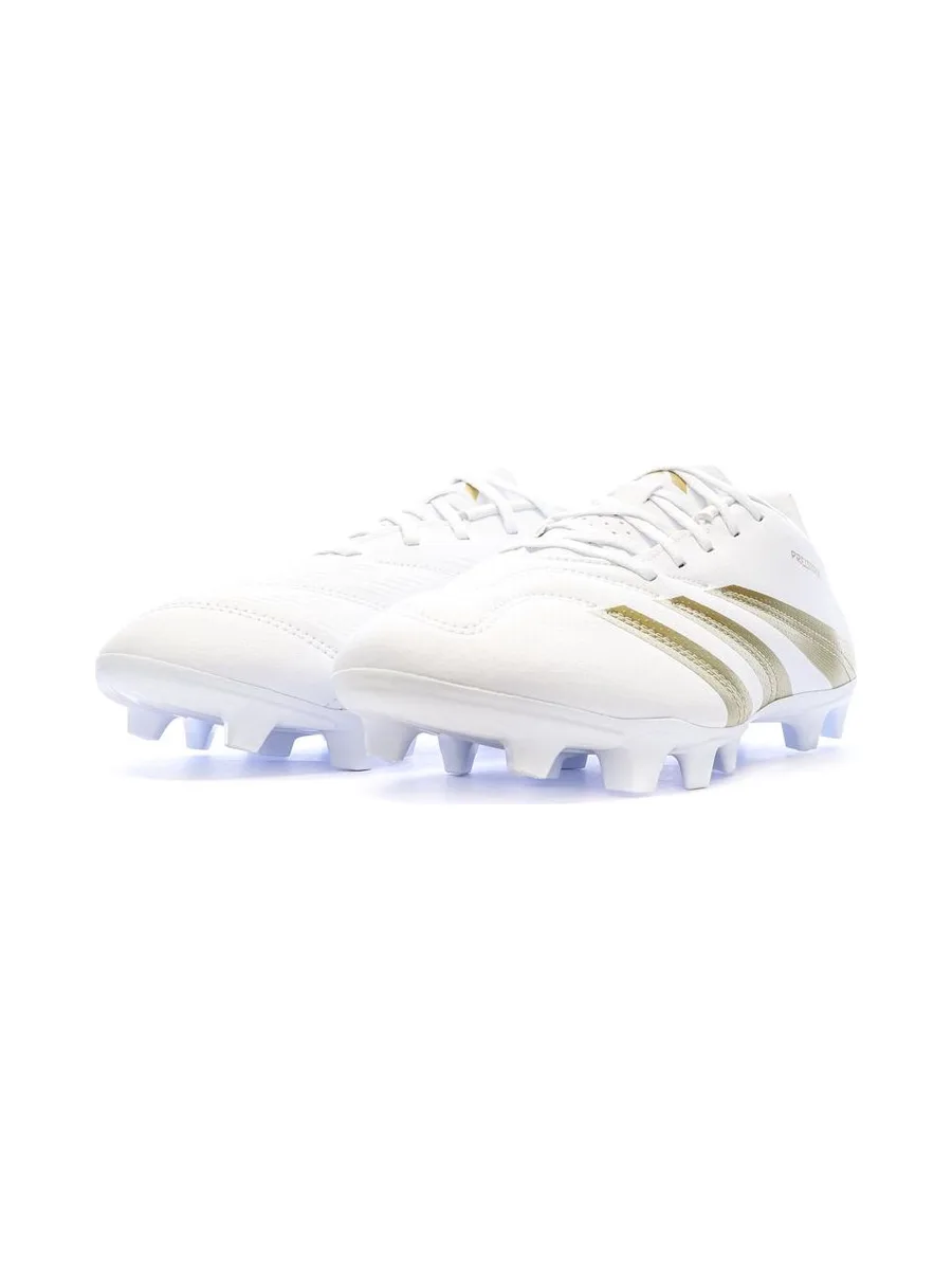 Chaussures de Foot Blanc/Doré Homme Adidas Predator Club FxG 7
