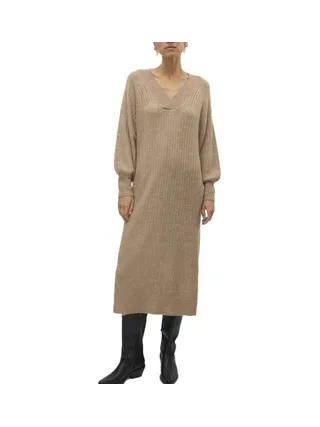 Robe Beige Femme Vero Moda Philine 1