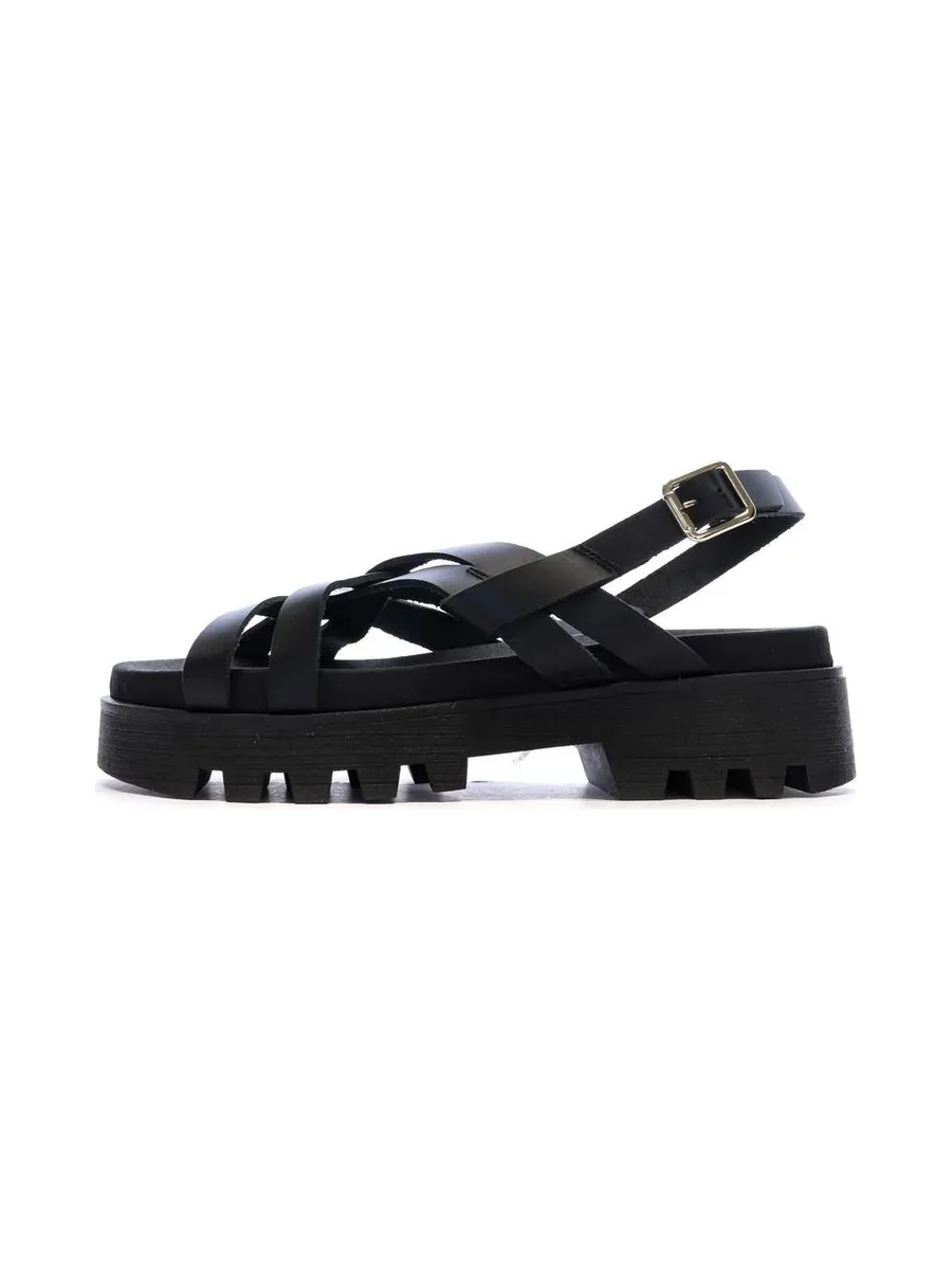 Sandales Noires Femme Pare Gabia Dafne 2