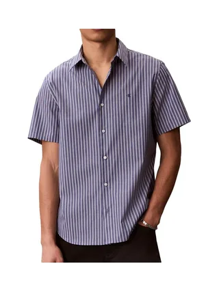 Chemise Bleu Homme Calvin Klein Jeans Yd Multi Pinstrip 1